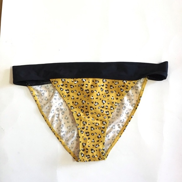 Sugar Coast Womens Wild Cat Leopard Print Cheeky Bikini Bottoms Size XL - Picture 7 of 10